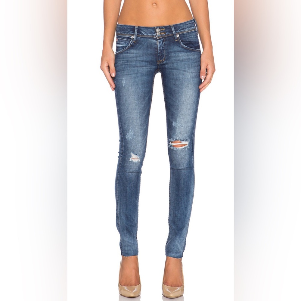 Hudson Jeans. Collin “mid-rise” Skinny. Size:26